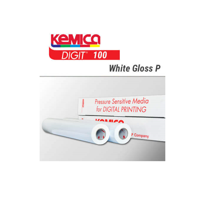 Kemica Digit 100mc white gloss 1.05*50m