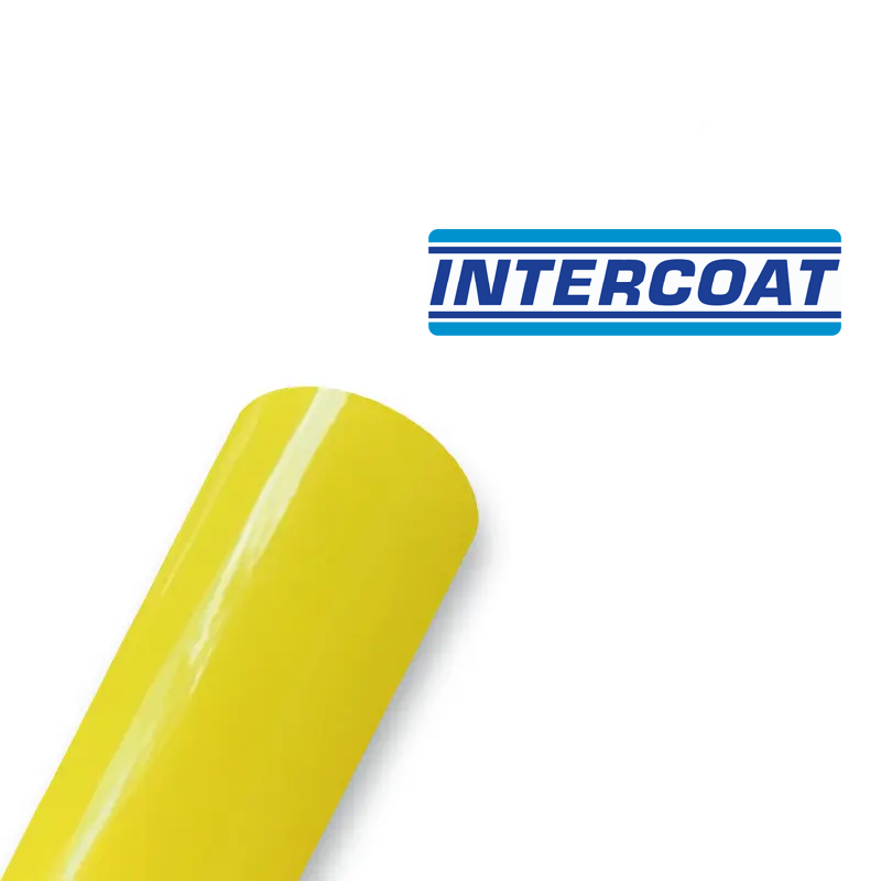 Intercoat Sulfur Yellow gloss 3828 (аналог по Oracal 641 цвет 025) 1,26