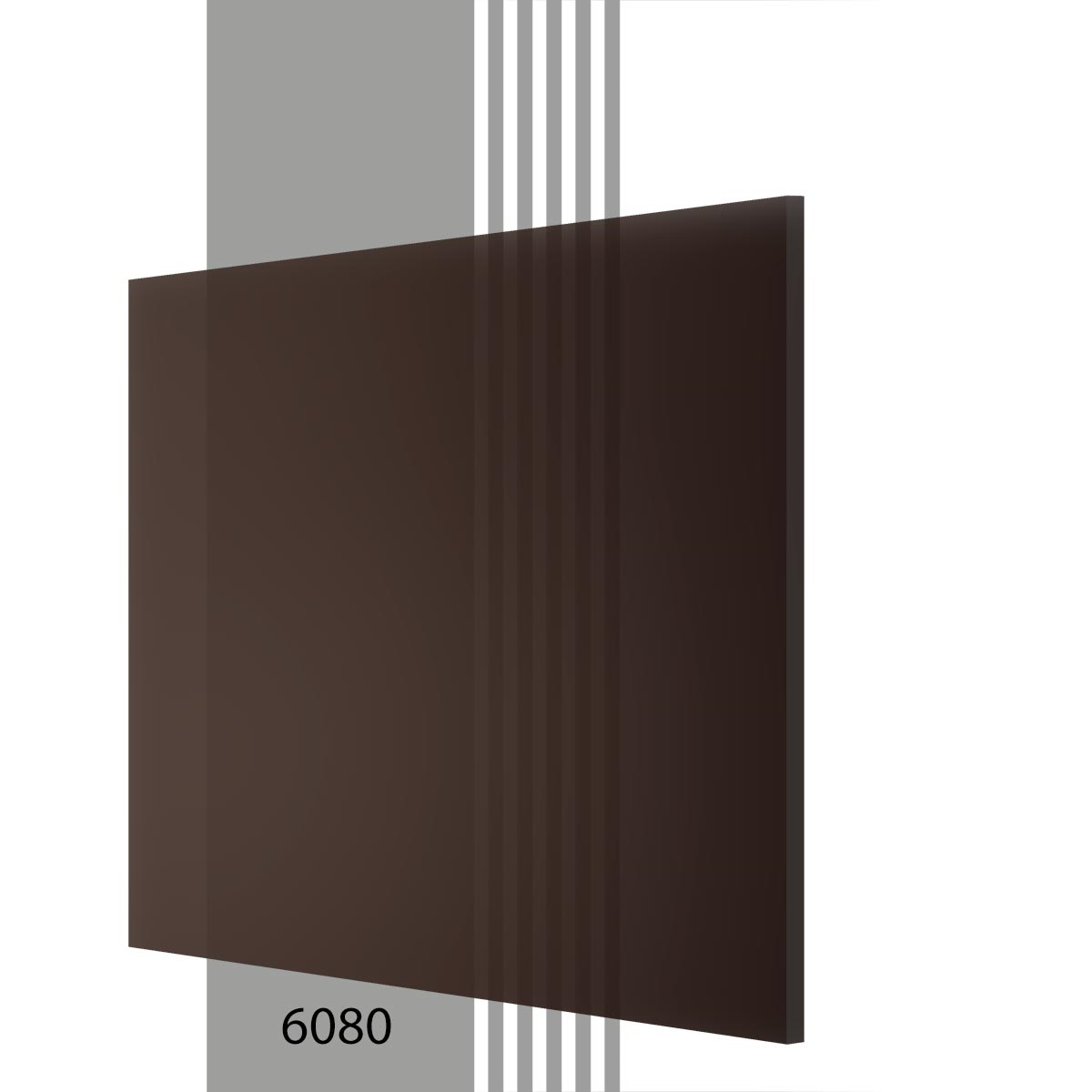 Акриловый лист 3.0мм 2,03*3,05 Setacryl Cast (Black 6080) ДЕНЬ/НОЧЬ, ГЛЯНЕЦ/МАТ